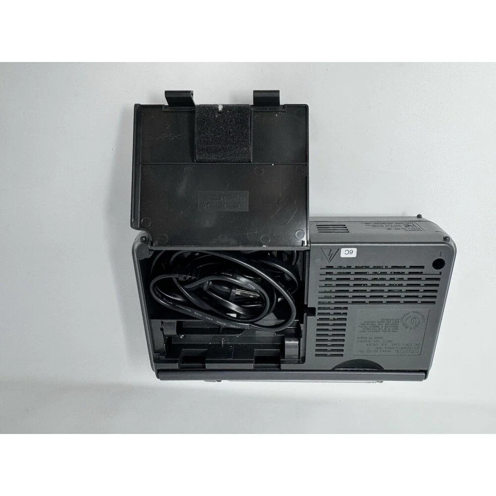 Sony ICF-36 Weather TV FM AM 4 Band Portable Radio Tested Working (Video)